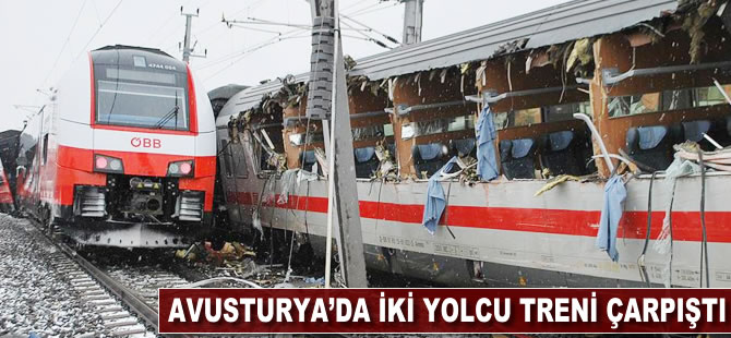 Avusturya'da iki yolcu treni çarpıştı: 1 ölü, 22 yaralı