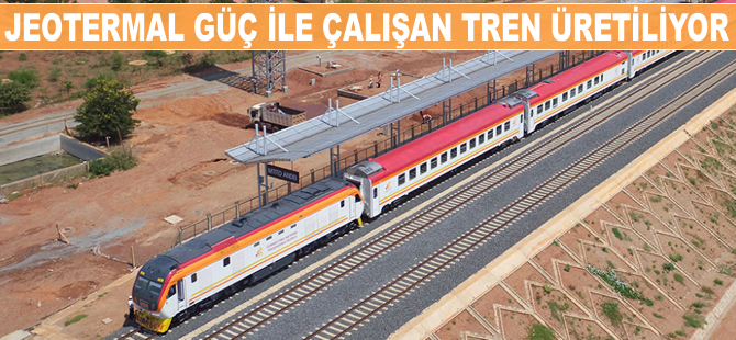 Jeotermal güç ile çalışan tren üretiliyor