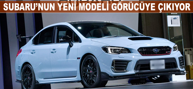 Subaru'nun yeni modeli görücüye çıkıyor