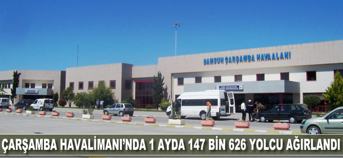 Samsun Çarşamba Havalimanı'nda ocak ayında 147 bin 626 yolcu ağırlandı