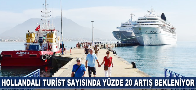 Hollandalı turist sayısında yüzde 20 artış bekleniyor