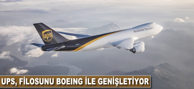 UPS, filosunu Boeing ile genişletiyor