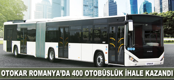 Otokar, Romanya'da 400 otobüslük ihale kazandı