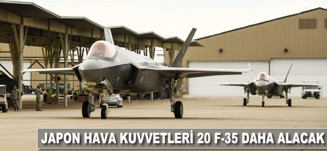 Japon Hava Kuvvetleri 20 F-35 daha alacak