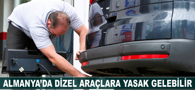 Almanya'da dizel araçlara yasak gelebilir