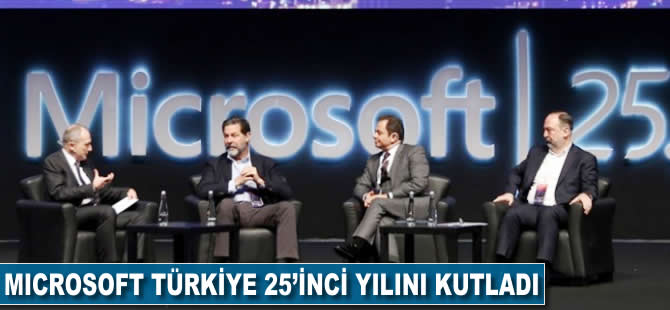 Microsoft Türkiye 25'inci yılını kutladı