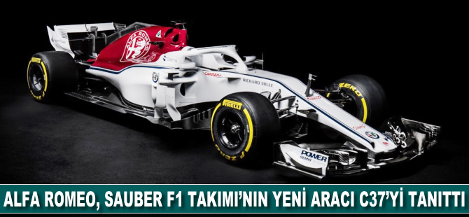 Alfa Romeo Sauber F1 Takımı'nın yeni aracı C37 görücüye çıktı