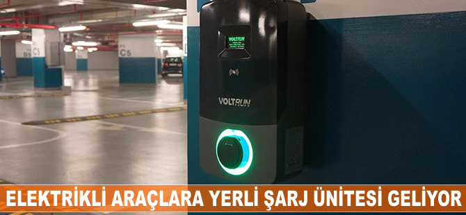 Elektrikli araçlara yerli şarj ünitesi 'Voltrun'