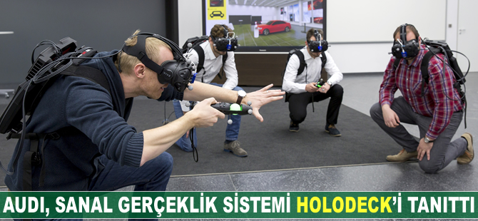 Audi, sanal gerçeklik sistemi Holodeck'i test etti