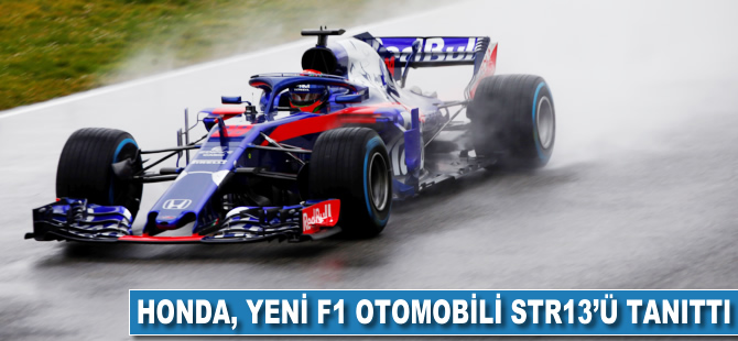 Honda’nın Formula 1’deki yeni temsilcisi Honda STR13 tanıtıldı