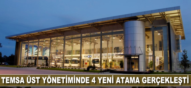 TEMSA üst yönetiminde 4 yeni atama gerçekleşti