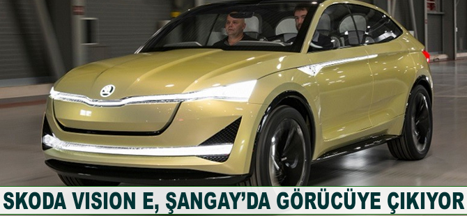 Skoda Vision E, Şangay'da görücüye çıkıyor