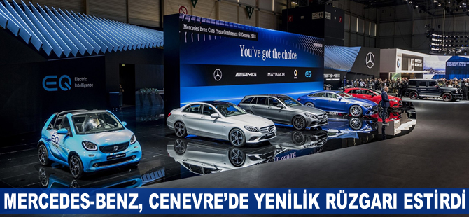 Mercedes-Benz, 2018 Cenevre Otomobil Fuarı’nda yenilik rüzgârı estirdi