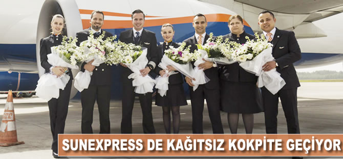 SunExpress de kağıtsız kokpite geçiyor