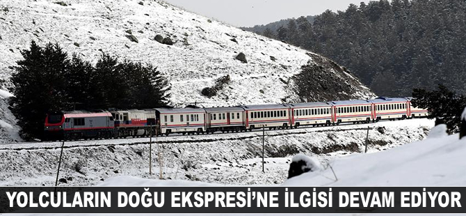 Doğu Ekspresi yoğun ilgi görüyor