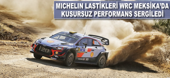 Michelin lastikleri WRC Meksika’da kusursuz performans sergiledi