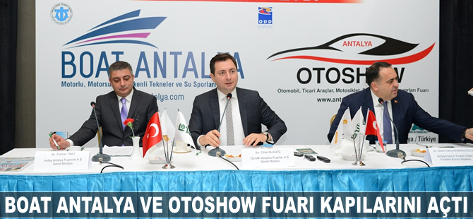 Boat Antalya ve Antalya Otoshow kapılarını açtı