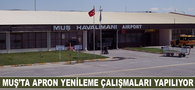 Muş'ta Ekim'e kadar askeri apronda hizmet verilecek