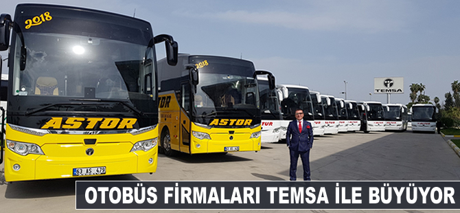 Otobüs filoları TEMSA ile büyüyor