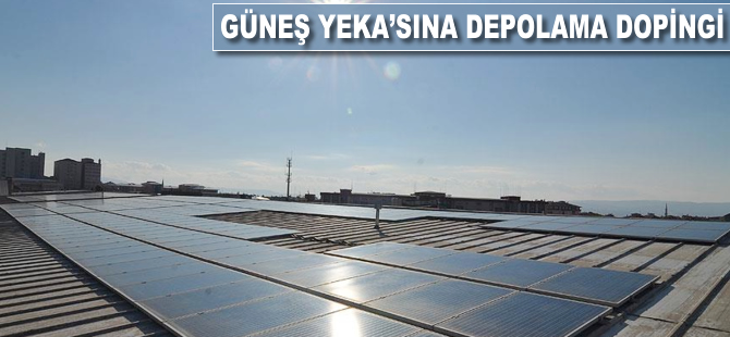 Güneş YEKA'sına depolama dopingi