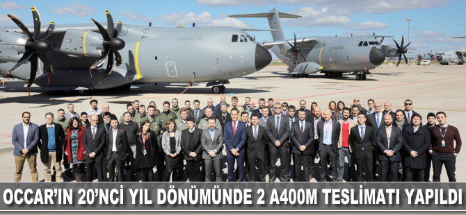 OCCAR’ın 20. yıl dönümünde çifte A400M teslimatı