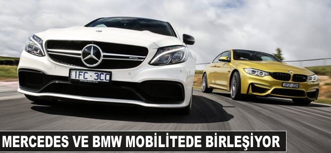 Mercedes ve BMW, mobilitede birleşiyor