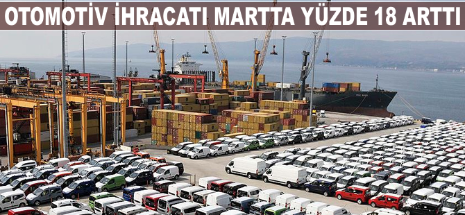 Otomotiv pazarı mart ayında yüzde 3.5 büyüdü