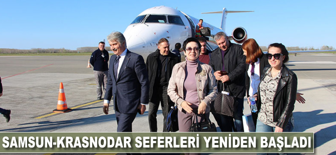 Samsun-Krasnodar seferleri yeniden başladı