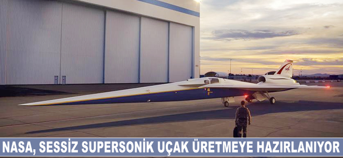 NASA, sessiz süpersonik uçak üretmeye hazırlanıyor