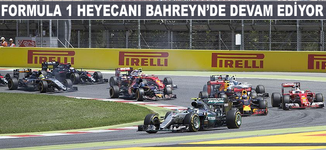 Formula 1 heyecanı Bahreyn'de devam ediyor