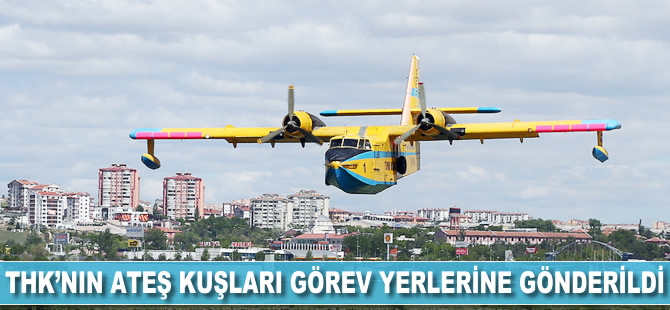 THK'nın Ateş Kuşları görev yerlerine göndeirldi