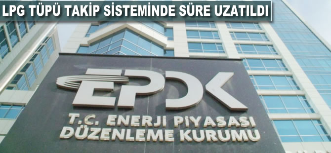 LPG tüpü takip sisteminde süre uzadı