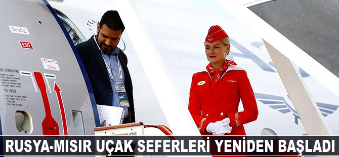 Rusya-Mısır uçak seferleri yeniden başladı