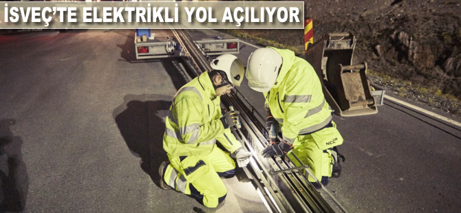 İsveç'te elektrikli yol açılıyor