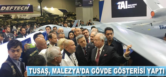 TUSAŞ, Malezya'da gövde gösterisi yaptı