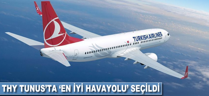 THY, Tunus'ta 'En İyi Havayolu' seçildi