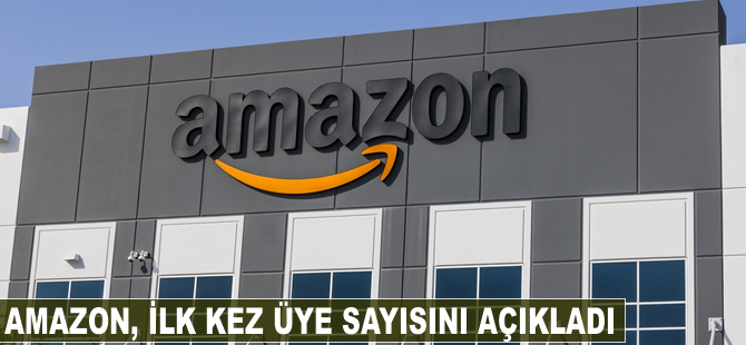 Amazon, ilk kez üye sayısını açıkladı