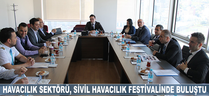 Havacılık sektörü, sivil havacılık festivalinde buluştu