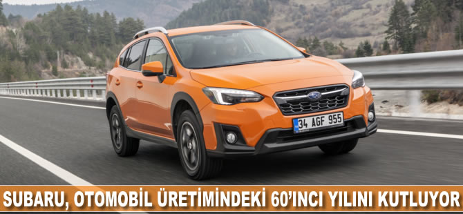 Subaru, otomobil üretimindeki 60'ıncı yılını kutluyor