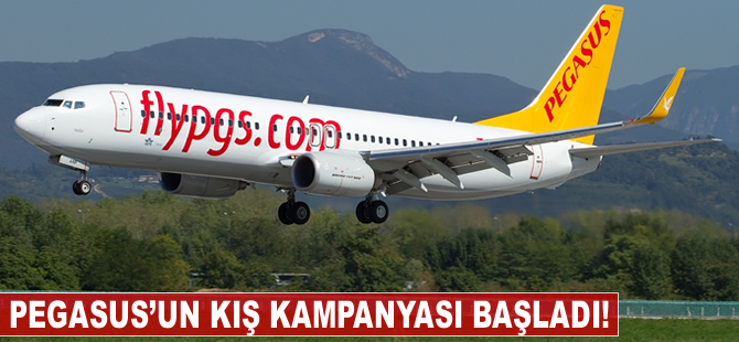 Pegasus’un kış kampanyası başladı!