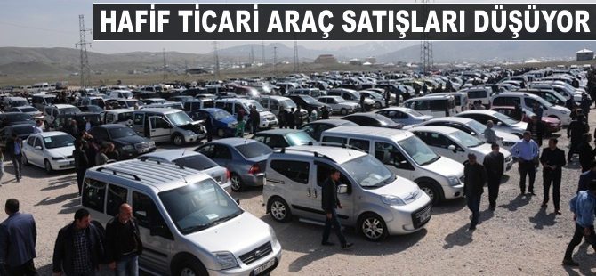 Hafif ticari araç satışları düşüyor