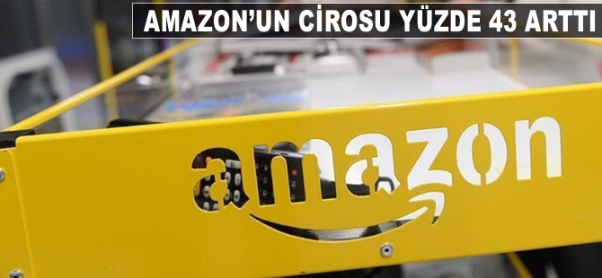 Amazon'un cirosu yüzde 43 arttı