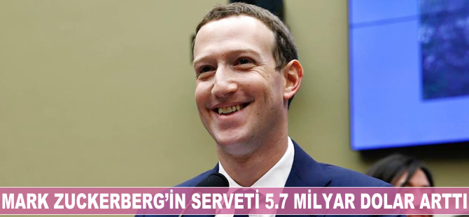 Mark Zuckerberg'in serveti 5.7 milyar dolar arttı