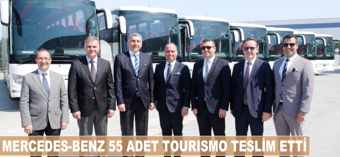 Mercedes-Benz 55 adet Tourismo teslim etti