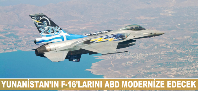 Yunanistan'ın F-16'larını ABD modernize edecek