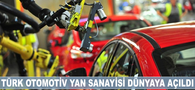 Türkiye'de üretilen otomotiv yan sanayisi parçaları dünyaya ihraç ediliyor