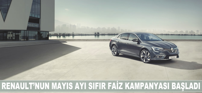 Renault'nun mayıs ayı sıfır faiz kampanyası başladı