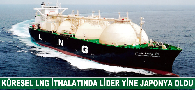 Küresel LNG ithalatında lider yine Japonya oldu