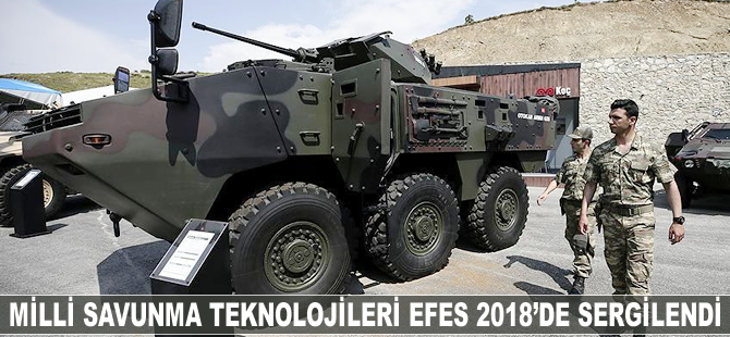 Milli savunma teknolojileri Efes-2018'de sergilendi