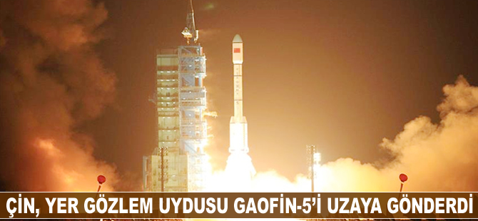 Çin yer gözlem uydusu Gaofın-5’i uzaya gönderdi